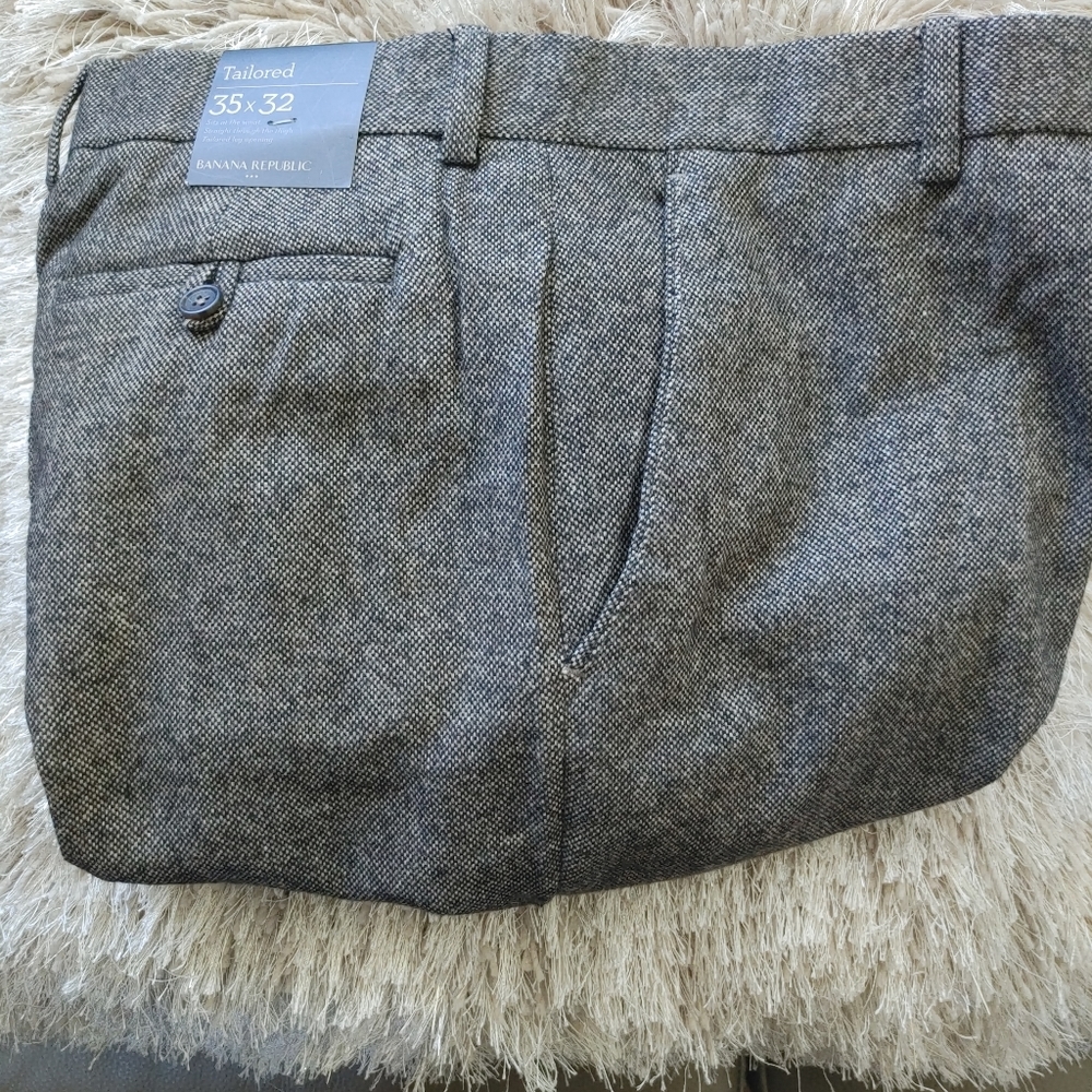 Gorgeous Donegal Wool Dress Pants